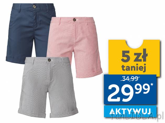 Szorty , cena 34,99 PLN 
-  rozmiary: 34-44 (nie wszystkie wzory dostępne  w ...