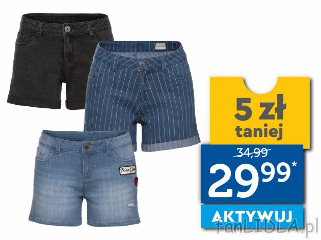 Szorty , cena 34,99 PLN 
-  rozmiary: 34-44 (nie wszystkie wzory dostępne  w ...