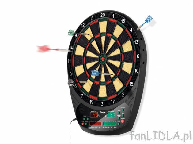 Elektroniczny dart Tronic, cena 119,00 PLN za 1 opak. 
- 27 gier z ponad 500 wariantami
- ...