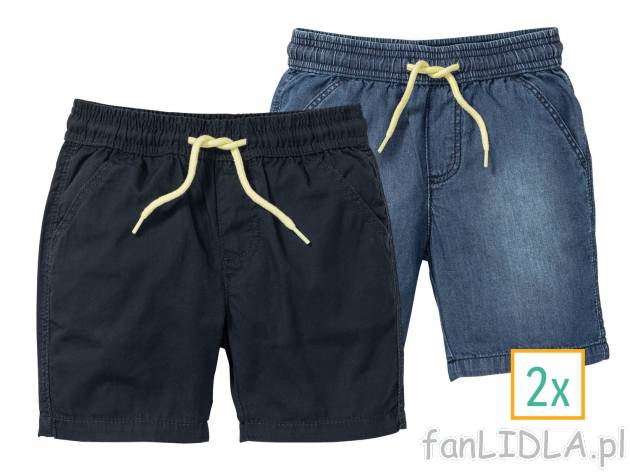 Spodenki, 2 pary* , cena 9,99 PLN  
-  100% bawełny
-  rozmiary: 86-116