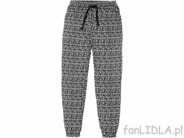 Haremki z wiskozy , cena 24,99 PLN 
- 95% wiskozy (LENZING™  ECOVERO™), 5% ...