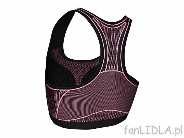 Biustonosz sportowy , cena 24,99 PLN za 1 szt. 
- rozmiary: S-L 
- 2 kolory do ...
