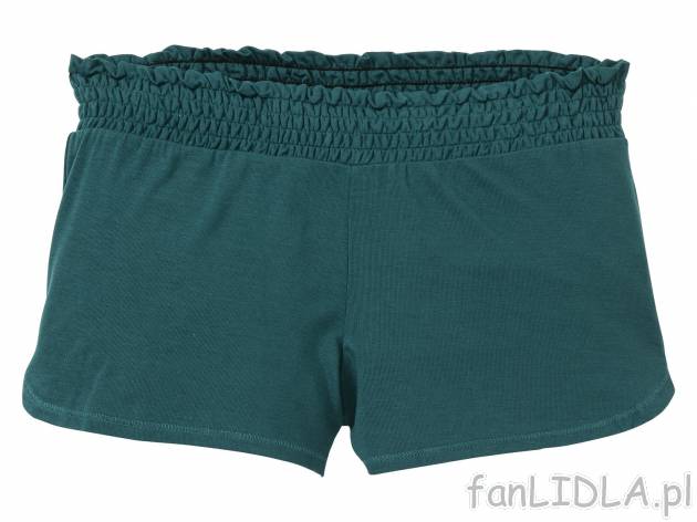 Szorty z wiskozy , cena 14,99 PLN 
- 95% wiskozy (LENZING™ ECOVERO™), 5% elastanu ...