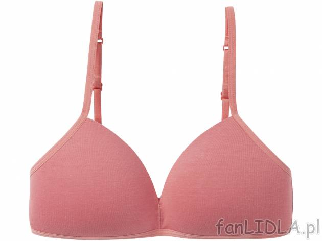 Biustonosz , cena 12,99 PLN 
- 95% bawełny, 5% elastanu (creora®)
- rozmiary: ...