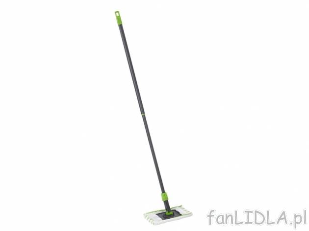 Mop AquaPur, cena 24,99 PLN za 1 opak. 
- z 2 wkładami z mikrofazy 
- kij teleskopowy ...