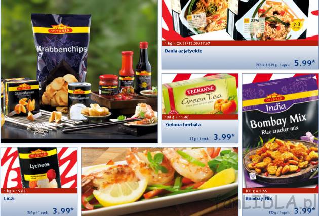 Dania azjatycke z Lidl np Liczi (Lyches)