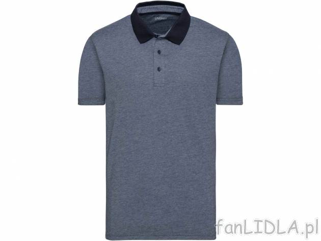 Koszulka polo , cena 29,99 PLN. Koszulka z krótkim rękawkiem od marki Livergy. ...