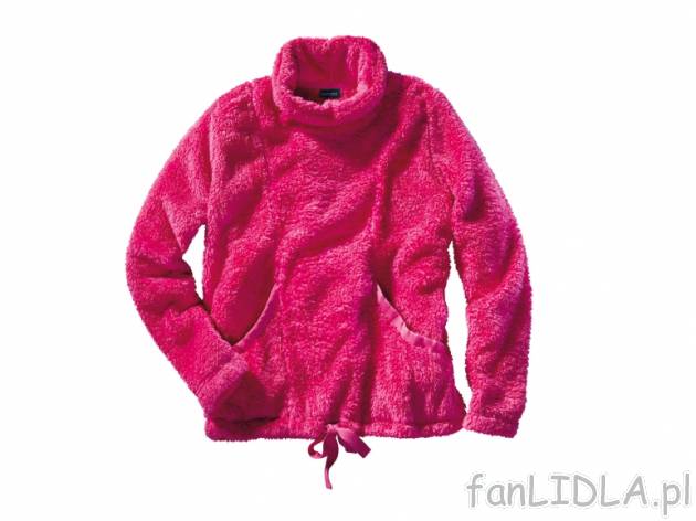 Bluza z pluszu Esmara, cena 39,99 PLN za 1 szt. 
- z mechatego miękkiego polaru ...