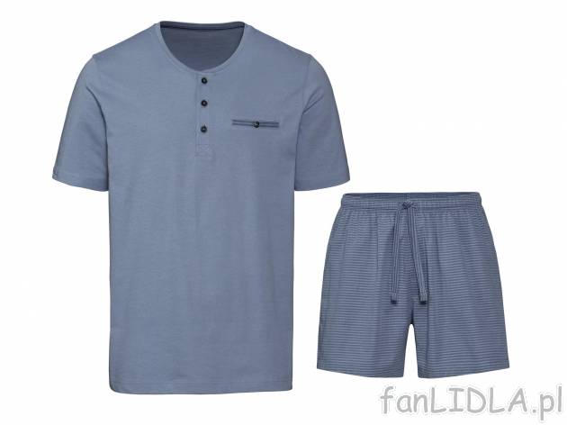 Piżama męska , cena 34,99 PLN  
-  rozmiary: M-XXL
-  100% bawełny