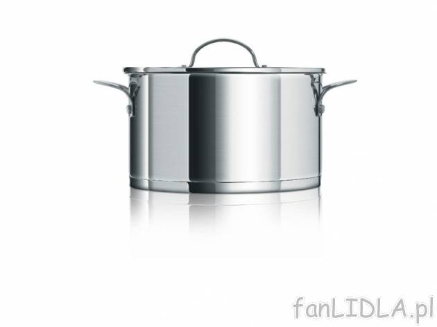 Garnek do gotowania ze stali szlachetnej , cena 89,00 PLN za 1 szt. 
-     szklana ...