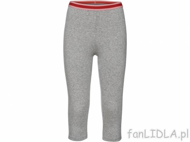 Legginsy z nogawkami o długości 3/4 , cena 17,99 PLN 
- rozmiary: S-L
- gruba, ...