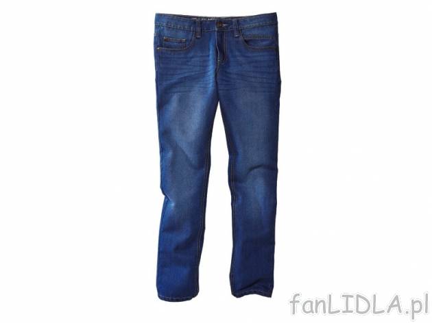 Jeansy lub joggery Livergy, cena 44,00 PLN za 1 szt. 
- SLIM FIT - wąskie nogawki ...