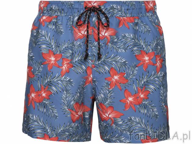 Szorty , cena 27,99 PLN. Męskie szorty z kwiatowy wzór. 
- rozmiary: M-XL
- ...
