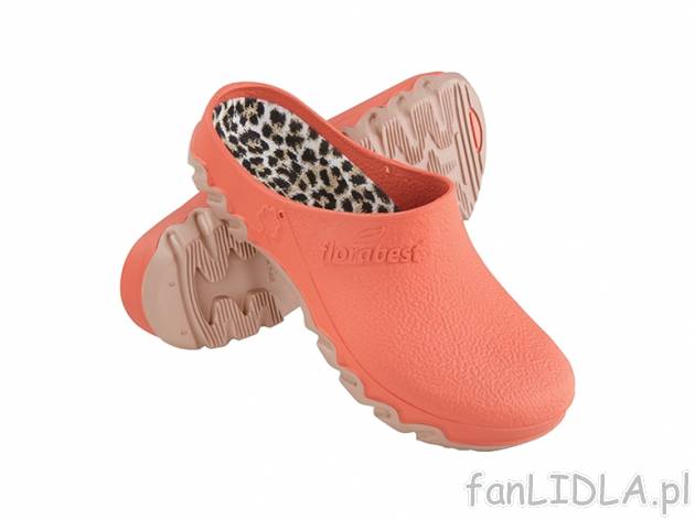 Chodaki ogrodowe Florabest, cena 19,99 PLN za 1 para 
- do wyboru: 
- DAMSKIE: 3 ...