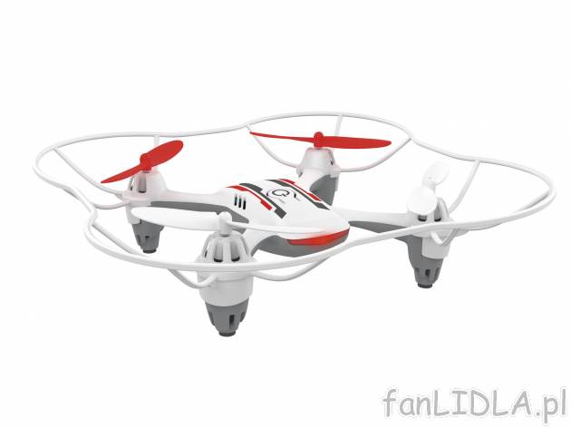 Quadrocopter , cena 89,90 PLN 
- akumulator litowo-polimerowy: 3,7 V 300 mAh
- 360&deg; ...