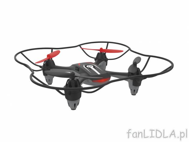 Quadrocopter , cena 89,90 PLN 
- akumulator litowo-polimerowy: 3,7 V 300 mAh
- 360&deg; ...