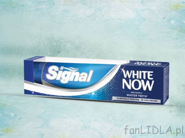 Signal pasta do zębów , cena 5,00 PLN za 75 ml/1 opak., 100 ml=7,99 PLN.