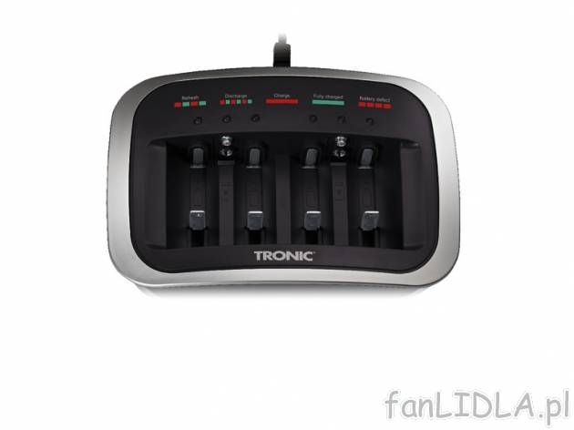 Ładowarka uniwersalna do akumulatorków Ni-MH i Ni-Cd Tronic, cena 39,99 PLN za ...