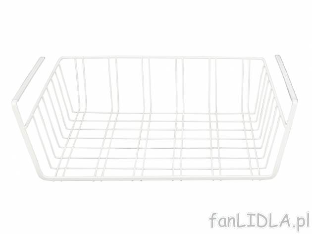 Kosze do szafy, 2 szt. , cena 22,99 PLN  
-  ok. 40 x 14 x 26 cm (szer. x wys. x gł.)