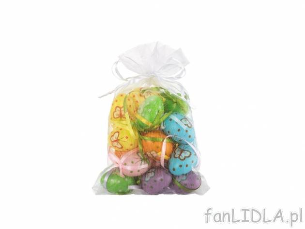 Dekoracyjne jajka wielkanocne 12 lub 18 szt. Melinera, cena 9,99 PLN za 1 opak. ...