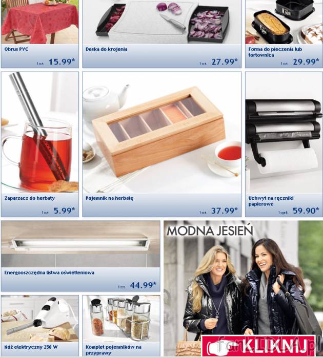 Oferta Lidl - do kuchni