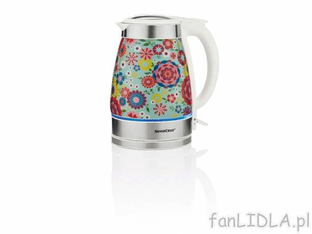 Ceramiczny czajnik elektryczny z podświetleniem LED , cena 129,00 PLN za 1 szt. ...