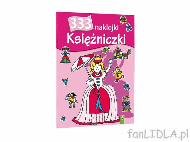 Książka z naklejkami , cena 7,99 PLN za 1 szt. 
-      różne wzory do wyboru