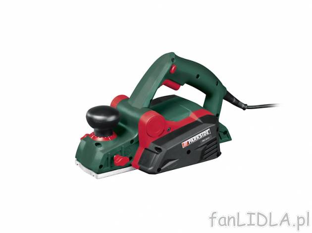 Strug elektryczny 750 W Parkside, cena 149,00 PLN za 1 szt. 
- 3 rowki &bdquo;V&ldquo; ...
