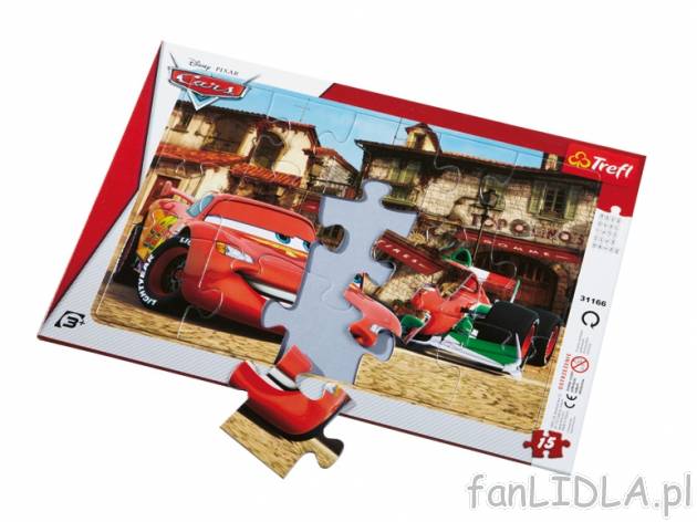 Puzzle w ramce , cena 7,99 PLN za 1 opak. 
- 15 lub 30 elementów
- 8 wzorów ...