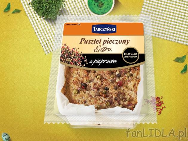 Tarczyński Pasztet w kawałku - od piątku, 18.03 , cena 4,00 PLN za 300 g/1 opak., ...