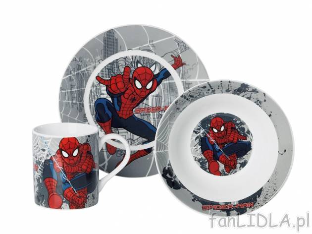 3-częściowy zestaw śniadaniowy , cena 24,99 PLN za 1 opak. 
- z porcelany wysokiej ...