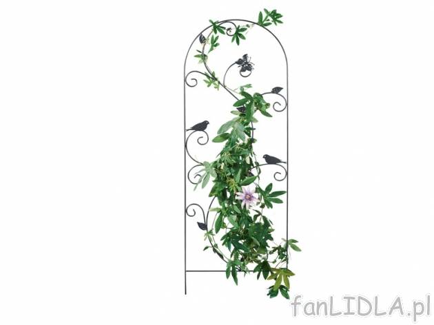 Dekoracyjna podpórka do pnączy Florabest, cena 25,99 PLN za 1 szt. 
- z ozdobnymi ...