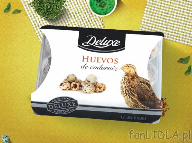 Deluxe Jaja przepiórcze , cena 4,00 PLN za 12 szt./1 opak.