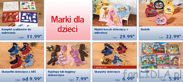 Komplet szablonów do malowania. Miękki kocyk dziecięcy z mikrofazy. budzik dla ...