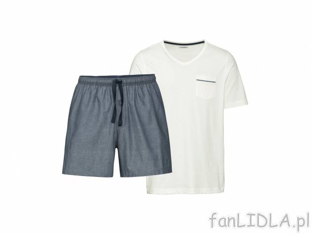 Piżama męska , cena 34,99 PLN 
- rozmiary: S-XL
- komfort noszenia dzięki wysokiej ...
