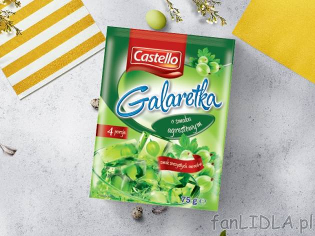 Castello Galaretka , cena 0,00 PLN za 75 g/1 opak., 100 g=1,05 PLN. 
- różne ...