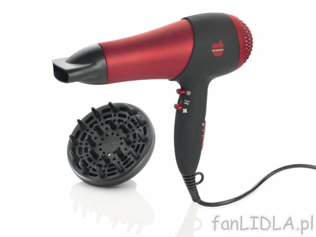 Suszarka 2000 W z jonizacją , cena 59,90 PLN za 1 opak. 
- funkcja ochronna
- ...