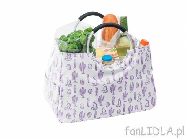 Torba , cena 24,99 PLN 
- antypoślizgowe uchwyty
- zapięcie na zamek 
- boczna ...