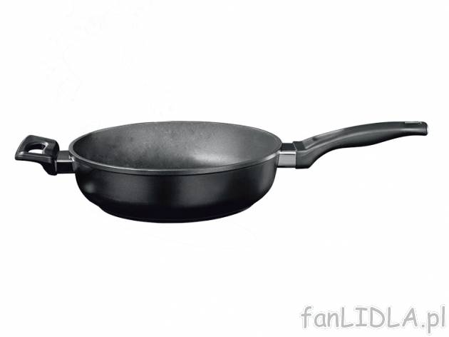 Patelnia z odlewu aluminiowego 28 cm Ernesto, cena 89,90 PLN za 1 szt. 
- przystosowana ...