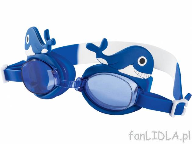 Dziecięce okulary do pływania , cena 14,99 PLN  
-  zalecenie wiekowe: 3+