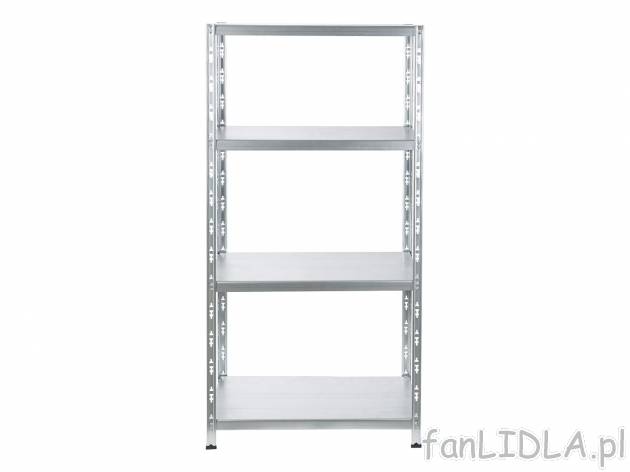 Regał , cena 59,90 PLN 
- ok. 75 x 150 x 30 cm (szer. x wys. x gł.)
- konstrukcja ...