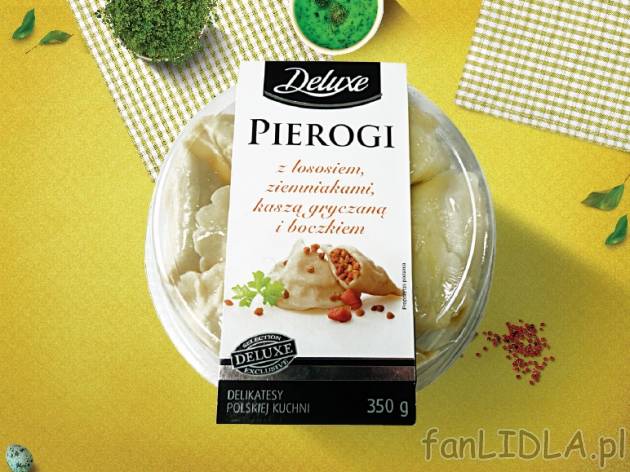 Deluxe Pierogi z gęsiną , cena 5,00 PLN za 350g/1 opak