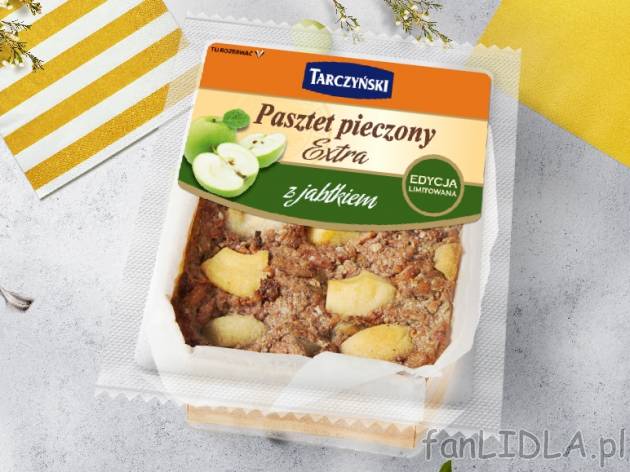 Tarczyński Pasztet w kawałku , cena 4,00 PLN za 300 g/1 opak., 1 kg=16,63 PLN. ...