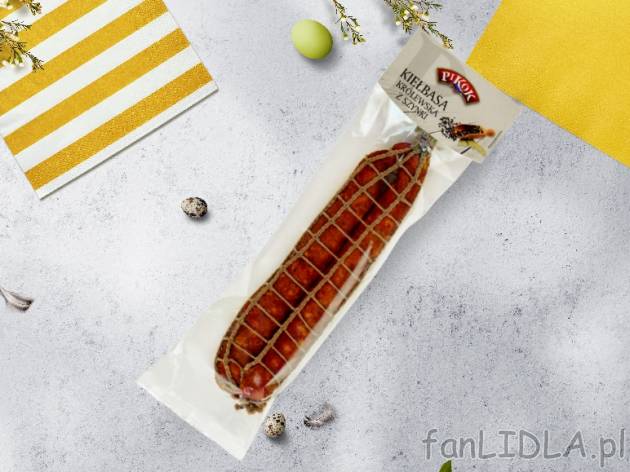 Pikok Kiełbasa Królewska z szynki , cena 2,00 PLN za 100 g