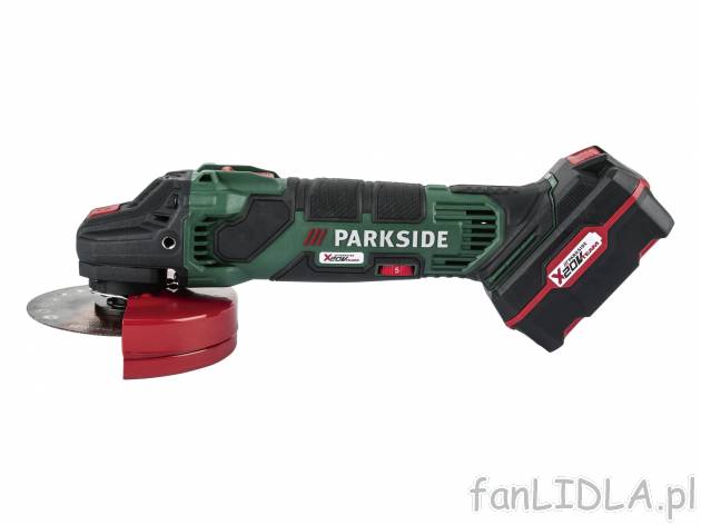 Akumulatorowa szlifierka kątowa o Ø tarczy 125 mm, 20 V , cena 289,00 PLN 
- ...