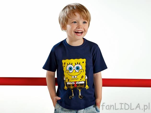 T-shirt , cena 15,99 PLN za 1 szt. 
- rozmiary: 86 -116 
- 3 wzory do wyboru 
- ...