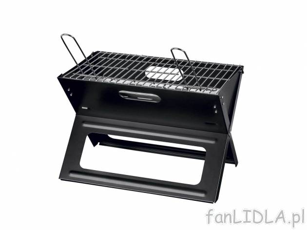 Grill składany, piknikowy , cena 59,90 PLN. Przenośny, mały grill, idealny do ...