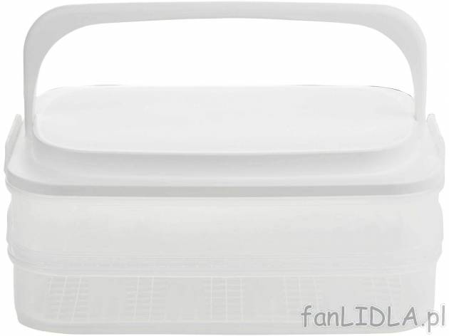 Pojemnik , cena 29,99 PLN 
- ok. 43 x 27,5 x 18,2 cm ( dł. x szer. x wys.)
- ...