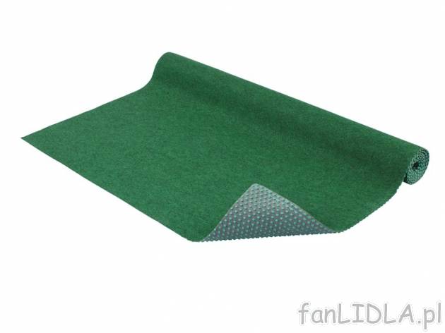 Dywanik sztuczna trawa 100 x 200 cm Florabest, cena 29,99 PLN za 1 szt. 
- dobre ...