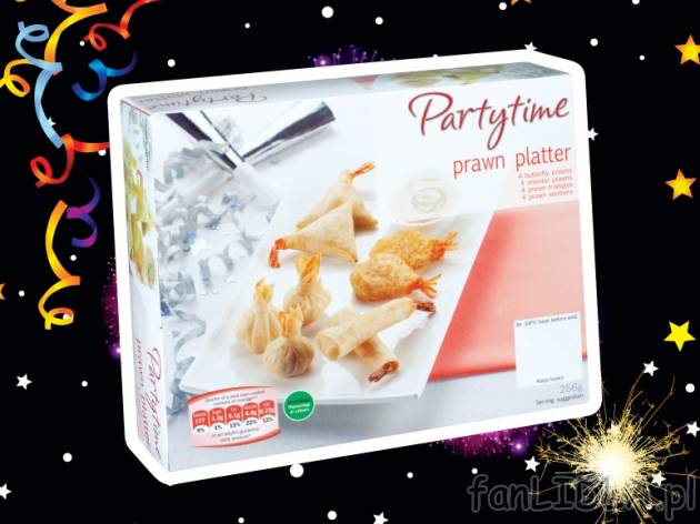 Mix krewetek , cena 11,99 PLN za 256 g/1 opak., 1 kg=46,84 PLN. 
- Do wyboru: w ...